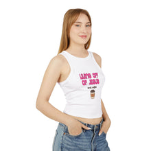 Charger l'image dans la galerie, Racer Tank — "Living Off of Jesus and Coffee" Graphic