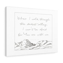 Carregar imagem no visualizador da galeria, "Psalm 23" Canvas Gallery Wrap