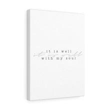 Charger l'image dans la galerie, "It Is Well" Canvas Gallery Wrap