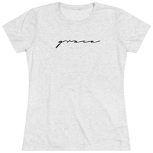 Laden Sie das Bild in den Galerie-Viewer, "Grace" Women's Soft Tri-Blend Tee