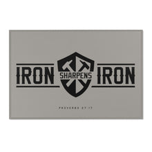 Charger l'image dans la galerie, "Iron Sharpens Iron" Area Rug