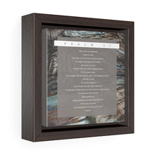 Carregar imagem no visualizador da galeria, "Psalm 23" Graphic Framed Canvas