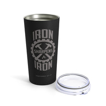 Carregar imagem no visualizador da galeria, "Iron Sharpens Iron" Gear 20 oz Tumbler
