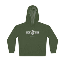 Load image into Gallery viewer, "Iron Sharpens Iron" Shield Unisex Lightweight Hoodie