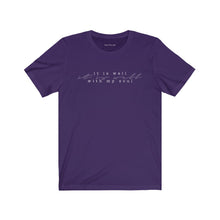 Charger l'image dans la galerie, "It Is Well" Unisex Jersey Short Sleeve Tee