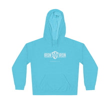 Load image into Gallery viewer, "Iron Sharpens Iron" Shield Unisex Lightweight Hoodie