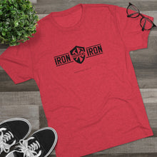 Load image into Gallery viewer, "Iron Sharpens Iron" Shield Men's Soft Tri-Blend Tee