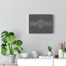 Charger l'image dans la galerie, "Iron Sharpens Iron" Shield Canvas Gallery Wrap