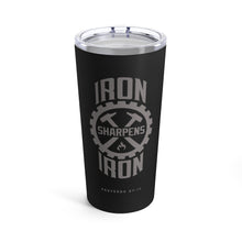 Carregar imagem no visualizador da galeria, "Iron Sharpens Iron" Gear 20 oz Tumbler