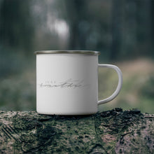 Charger l'image dans la galerie, "Just Breathe" Enamel Camping Mug