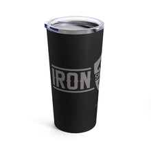 Load image into Gallery viewer, "Iron Sharpens Iron" 20 oz Shield Tumbler
