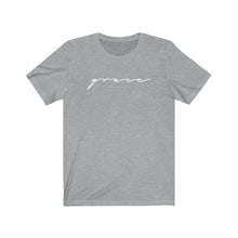 Carregar imagem no visualizador da galeria, "Grace" Unisex Jersey Short Sleeve Tee