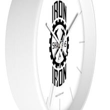 Carregar imagem no visualizador da galeria, "Iron Sharpens Iron" Gear Wall Clock