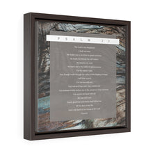Carregar imagem no visualizador da galeria, "Psalm 23" Graphic Framed Canvas