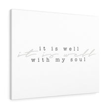 Charger l'image dans la galerie, "It Is Well" Canvas Gallery Wrap