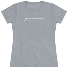 Laden Sie das Bild in den Galerie-Viewer, "Grace" Women's Soft Tri-Blend Tee