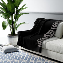 Carregar imagem no visualizador da galeria, "Iron Sharpens Iron" Shield Sherpa Fleece Blanket
