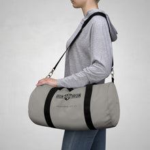 Carregar imagem no visualizador da galeria, "Iron Sharpens Iron" Duffel Bag

