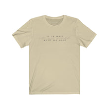 Charger l'image dans la galerie, "It Is Well" Unisex Jersey Short Sleeve Tee
