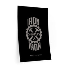 Load image into Gallery viewer, "Iron Sharpens Iron" Gear Wall Decal
