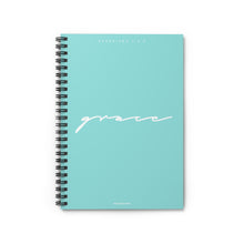 Carregar imagem no visualizador da galeria, "Grace" Spiral Notebook - Ruled Line
