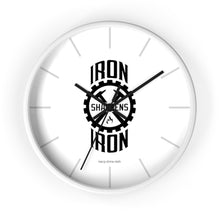Carregar imagem no visualizador da galeria, "Iron Sharpens Iron" Gear Wall Clock
