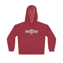 Load image into Gallery viewer, "Iron Sharpens Iron" Shield Unisex Lightweight Hoodie

