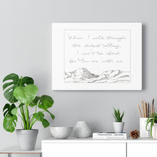 Carregar imagem no visualizador da galeria, "Psalm 23" Canvas Gallery Wrap
