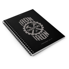 Charger l'image dans la galerie, "Iron Sharpens Iron" Spiral Notebook - Ruled Line
