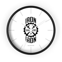 Carregar imagem no visualizador da galeria, "Iron Sharpens Iron" Gear Wall Clock
