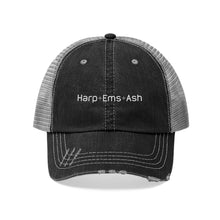 Cargar imagen en el visor de la galería, Harp+Ems+Ash Unisex Trucker Hat
