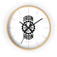 Carregar imagem no visualizador da galeria, "Iron Sharpens Iron" Gear Wall Clock
