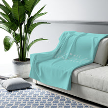 Load image into Gallery viewer, "It Is Well" Sherpa Fleece Blanket

