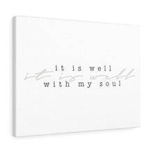 Charger l'image dans la galerie, "It Is Well" Canvas Gallery Wrap
