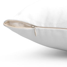 Load image into Gallery viewer, "Grace" Spun Polyester Square Pillow
