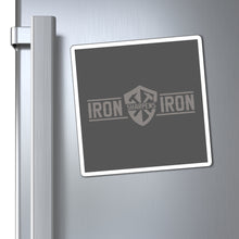 Carregar imagem no visualizador da galeria, "Iron Sharpens Iron" Shield Magnet
