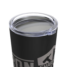 Load image into Gallery viewer, "Iron Sharpens Iron" 20 oz Shield Tumbler
