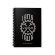 Charger l'image dans la galerie, "Iron Sharpens Iron" Spiral Notebook - Ruled Line
