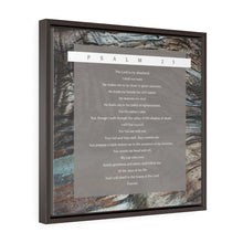 Carregar imagem no visualizador da galeria, "Psalm 23" Graphic Framed Canvas
