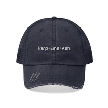 Cargar imagen en el visor de la galería, Harp+Ems+Ash Unisex Trucker Hat
