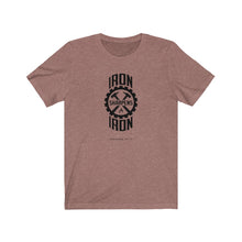 Load image into Gallery viewer, "Iron Sharpens Iron" Gear Unisex Jersey Short Sleeve Tee
