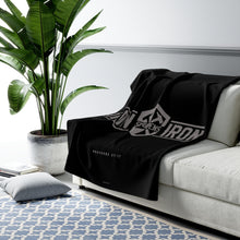 Carregar imagem no visualizador da galeria, "Iron Sharpens Iron" Shield Sherpa Fleece Blanket
