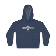 Load image into Gallery viewer, "Iron Sharpens Iron" Shield Unisex Lightweight Hoodie
