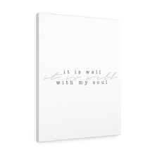Charger l'image dans la galerie, "It Is Well" Canvas Gallery Wrap
