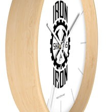 Carregar imagem no visualizador da galeria, "Iron Sharpens Iron" Gear Wall Clock

