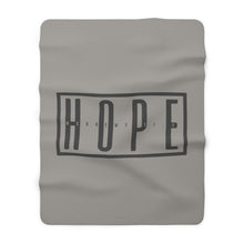 Carregar imagem no visualizador da galeria, "Hope" Sherpa Fleece Blanket
