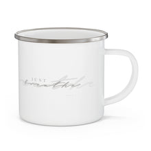 Charger l'image dans la galerie, "Just Breathe" Enamel Camping Mug
