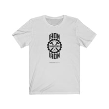 Load image into Gallery viewer, "Iron Sharpens Iron" Gear Unisex Jersey Short Sleeve Tee
