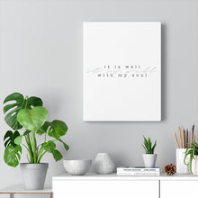 Charger l'image dans la galerie, "It Is Well" Canvas Gallery Wrap
